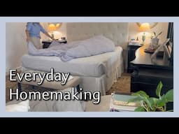 Everyday Homemaking: Bedroom Refresh + Wardrobe Adjustments + In the Kitchen + Millie Moments!