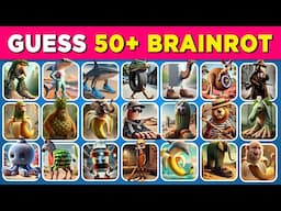 Guess Italian Brainrot Animals In 5 Seconds Top 50+ Brainrot Animals 🧠🐘🦈💫