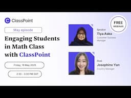 Engaging Students in Math Class with ClassPoint