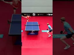 INSANE TABLE TENNIS RETURN!! 😎