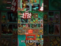 first 10 win using my  build 😢 #thebazaar #10winrun