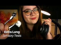 Comprehensive Sensory Examination for Sleep (Sensation, Hearing Tests, Vision) 💤 ASMR Medical RP