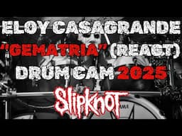REACT: ELOY CASAGRANDE - "GEMATRIA" (DRUM CAM 2025) // O VÍDEO MAIS AGUARDADO... INSANO