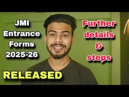 📢 JMI Entrance Forms 2025-26 Released! | Jamia Entrance Exam Admission Updates