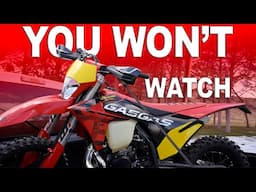 You will not watch this video - But Nick will Love it as we give him this GasGas EC 300 GP
