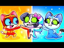 Hot VS Cold Challenge For Kids | Healthy Habits | Safety Tips | Useful Cartoons | Purr-Purr Stories
