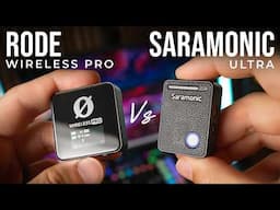 RODE Wireless PRO Vs. Saramonic Ultra (32-Bit Lav Mic Showdown)