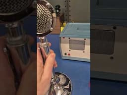 D-104 mic test #shorts #hamradio #diy #retro #shortwave #cool #opening #vintage #repair #old #audio