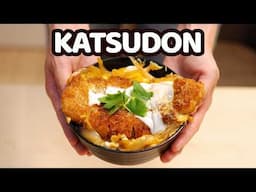 Easy Way to Make Authentic KATSUDON - Japanese Pork Cutlet Rice Bowl