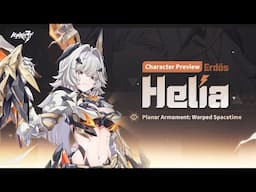 Helia "Planar Armament: Warped Spacetime" New S-Rank Battlesuit Preview - Honkai Impact 3rd