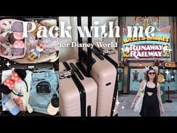 PACKING FOR DISNEY WORLD VLOG!✨🏰 packing tips, luggage recommendations, spring disney outfits!