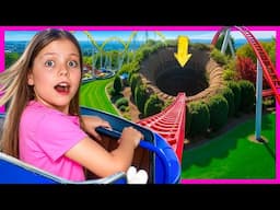 😱I Rode a Roller Coaster UNDERGROUND! Kin Tin Krew Completes INSANE Challenges!