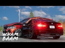 DANGEROUS DRIVING CAUSE REALISTIC CAR CRASHES IN BEAMNG - GAMERCAM STORIES #55