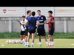 บรรยากาศเริ่มสนุกและเข้มข้น บรรยากาศการฝึกซ้อมวันที่ 2 ภายใต้การทำทีมของ โค้ชรังสรรค์ วิวัฒน์ชัยโชค