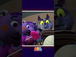 SPOOKY FAIR With Skeletons And Ghosts #shorts #kidssongs #allbabieschannel