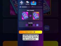 Zargates Lucky Ticket convert to Tradable asset using Legendary Pixie 🧚‍♂️ #zargates #luckyticket