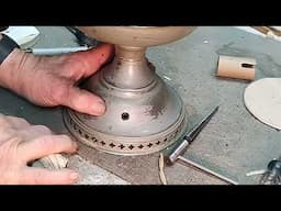 Wire it again, Sam. Another Oil Lamp Rescue in the Secret Underground Laboratory Recovery & Salvage
