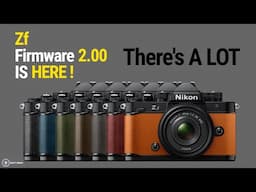 Nikon Zf Major Firmware Update 2.00 | Will Z6III Get Bird Detect🦉? | Matt Irwin