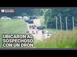 Así fue el arresto del sospechoso del ataque a dos legisladores en Minnesota