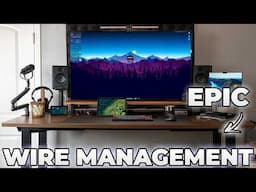 CHEAP DESK WIRE MANAGEMENT - Cable Manage Like a Pro