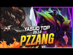 PZ ZZANG - Yasuo vs K'Sante TOP Patch 25.12 - Grandmaster Yasuo Gameplay
