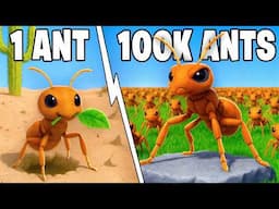 Upgrading 1 ANT to 100,000 ANT ARMY in Empire Ants