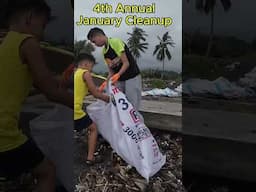 4th Annual January Coastal Cleanup, Camiguin Philippines
