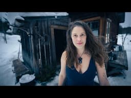 She has been Living in a Cabin in the Forest for over 12 years | Property Tour