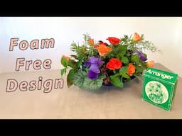 How To Make An Informal Table Design With a RETRO FLOWER FROG FROM 1972