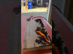 Fractal burning some curly maple!
