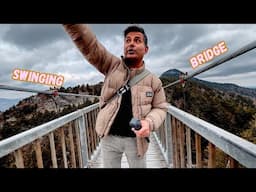 Swinging Bridge & American Fighter Jets with Family