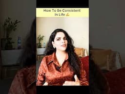 How To Be Consistent #shorts #focus #discipline #viralvideo #trending #study