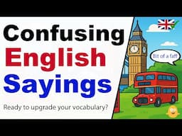 50 Confusing English Sayings | English Vocabulary