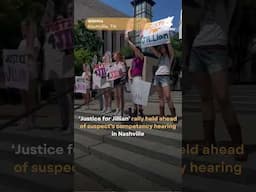 ‘Justice for Jillian’ rally held day before suspect’s competency hearing