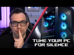 How to tune your PC for silent fans...the easy way
