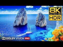 HDR 8K Video (Ultra HD): Seaside Ambient - Relaxing Music with Ocean Scenes Dolby Vision