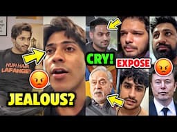 Is Harsh Beniwal JEALOUS of Purav Jha? YouTubers Exposed Raj Shamani | Rajat Dalal New Controversy