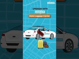 Make Space for Memories. Luggage Carrier Add-On with Savaari