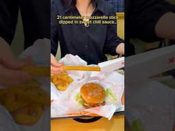 Eating most popular American fast foods in Korea for a full day… #food #eating #mukbang