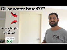 How to know if its oil or water based paint - #1 Painting mistake