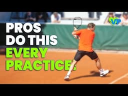 Simple Drill Pros Use To Get Better At Tennis