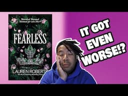 I read "Fearless" by Lauren Roberts. Book 3 of the "Powerless" Trilogy"