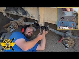 Rebuild Trailer Suspension for $50 | Quick and Easy!