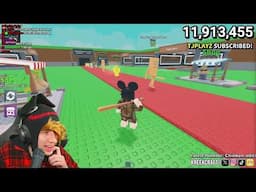 KreekCraft plays Roblox Steal a Brainrot for the first time...