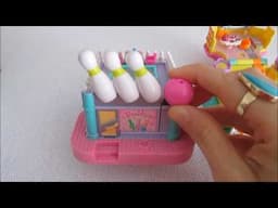 Vintage Polly Pocket: Bouncy Castle and Bowling Alley, 1996!!!