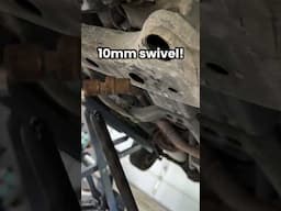 Did you lose your 10mm?