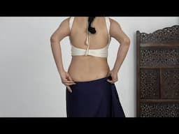 How to drape a Saree perfectly in 5 mints || Self Saree Draping Tutorial for Beginners