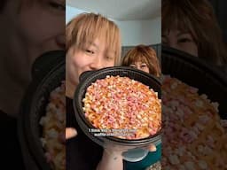 trying new Waffle House strawberry shortcake waffle w/ my Mom #foodreview