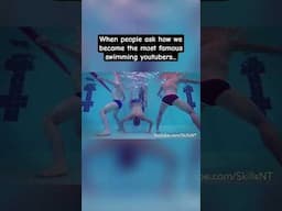 Most people think it was tutorials 🤣 #swimming