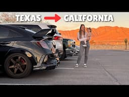 My Type R picked up something along the way to California...